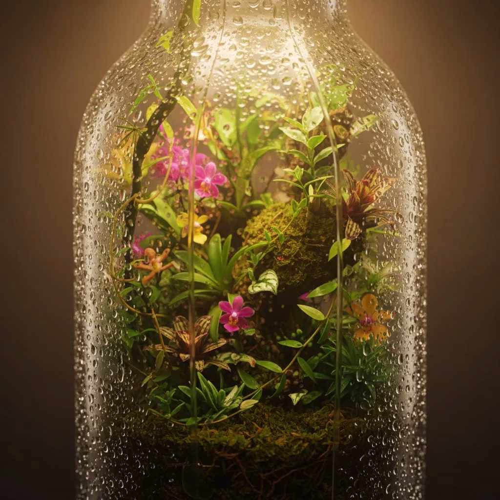 La Magia della Foresta Pluviale in Terrarium