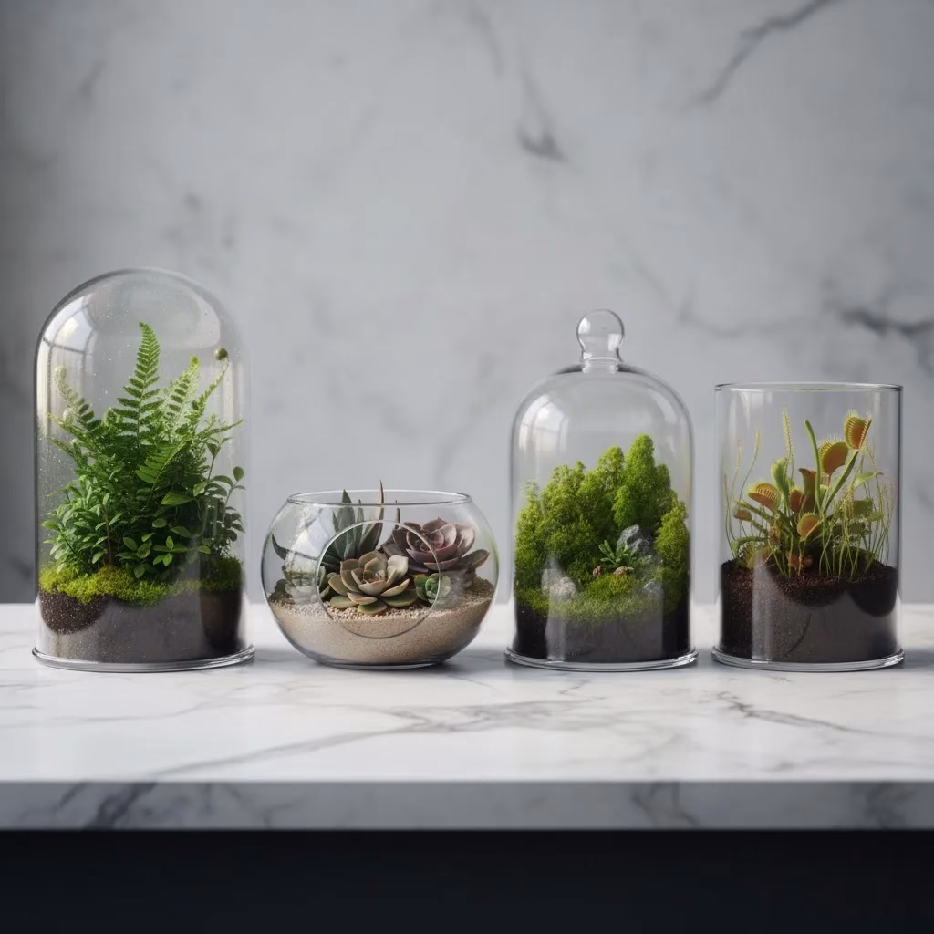 Quattro Tipologie di Terrarium