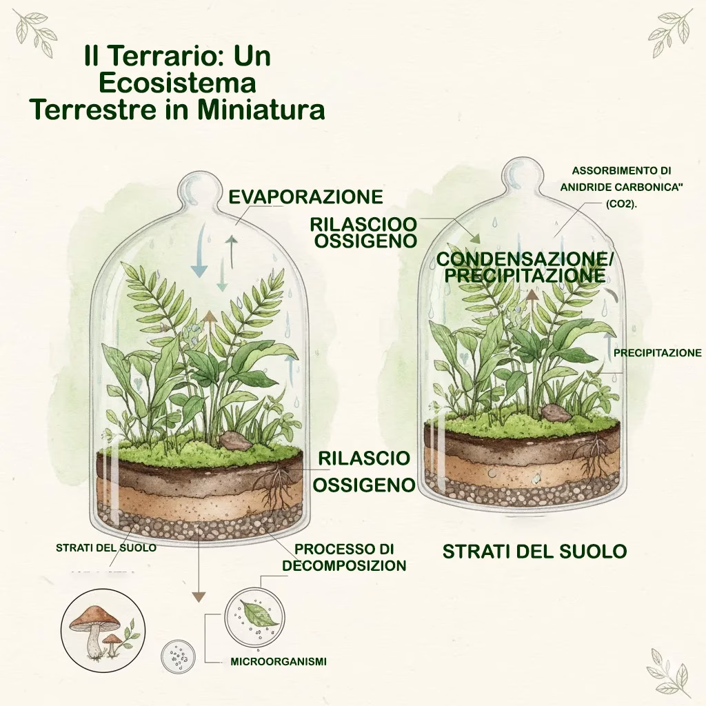 La Magia della Foresta Pluviale in Terrarium